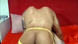 Twink, can't handle the big cock? He begs to stop anal.