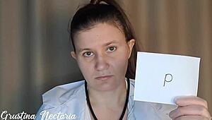 toxic russian doctor tried dominating at checkup, but i fucked her mouth hard in pov asmr!
