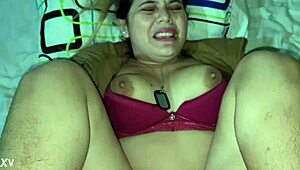 Destroying my blonde's tight ass in anal sex.