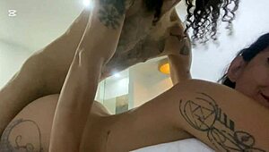 Latina Stepmom Asked for a Massage but Her Stepson Started Pounding Her Tight Pussy!