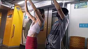 Student Lets Stranger Rub Against Her in Public Bus