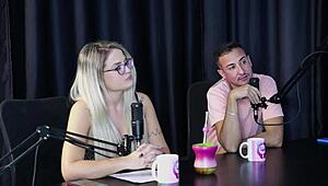 charllottye in sheer red lingerie, beautiful and sexy
