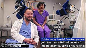 Jackie Banes teaches blowjob skills with domination and choking