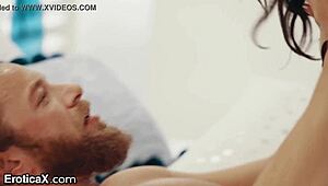 Horny Brunette Fulfills Deep Desires Outdoors