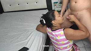 my little stepnephew makes me suck his cock