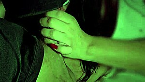 stepsister gives wonderful blowjob at home to friend