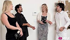 i watched two families get fucked all night