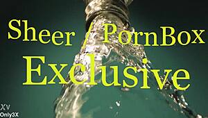 watch luna corazon solo with huge dildo and clit play?