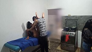 My best friend gets seduced by the neighbor while I prepare dinner.