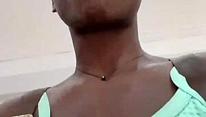 Nigerian girl at West Hills mall indulges in bathroom masturbation 😏