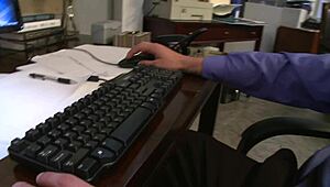 i banged angelina ash against the desk and came on her ass