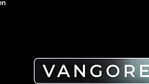 i'm a brunette teen lexi layo in my first porn scene with big cock