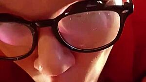 Cock Loving Bitch Sucks Deepthroat Sloppily