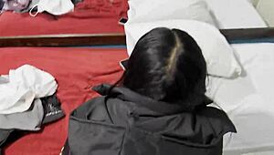 Peruvian ass shaking in hotel after clothes ripped for teasing striptease