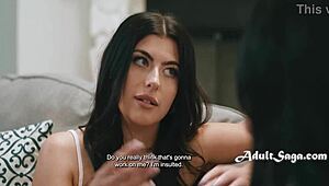 licking step moms pussy to save the house feels so emotional with jennifer white and gal ritchie