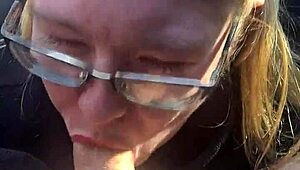 break time turns into deepthroat action with a busty bbw swallowing everything