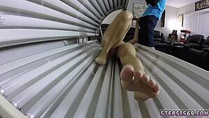 i gave my best blowjob to this ebony teen's monster cock for the first time