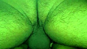 The latina wife gets a deep creampie after clothes ripped