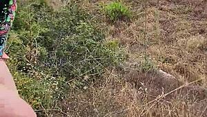 Petite Milf Couple Does Homemade Blowjob Outdoors In Nature During Cyprus Trip. She Sucks Me Wildly.