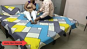 i'm jiya sharma, getting fucked hard by my boyfriend in the dorm with loud moans and dirty hindi talk