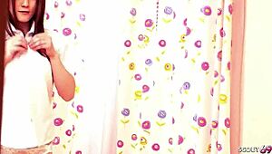 petite japanese step-sister caught, seduced to first blowjob! 😳