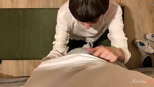 Teen Beauty Alisa Delivers Passionate Blowjob To Big-Dicked Bf Dorian