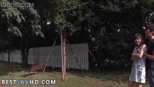 I’m obsessed with Yuuka Kaede’s outdoor Japanese heat!