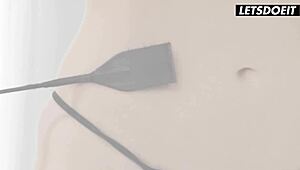 Blindfolded Russian Jia Lissa Slammed Hard from Behind - WhiteBoxxx