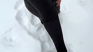 Petite Slut Sucks Sloppy Cock, Takes Huge Cumshot