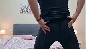 Masseuse Rides Oiled Lover with Dirty Talk