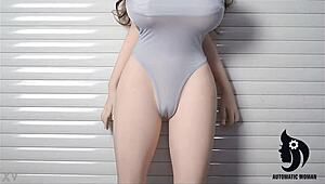 Automatic Glamour Girl With Silicone And Toys