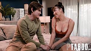 dee williams teaches stepson tyler and lilith anal in threesome