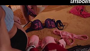 मुझे टेलर सैंड्स और कैंडी कोर्स की स्टीमी एक्शन काफी नहीं मिल रही!