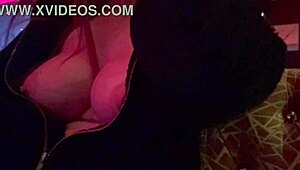 Why is that Italian big tits milf flashing her tits in public like that?