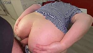 Stepmom Calls Stepson For Blowjob Help At Home