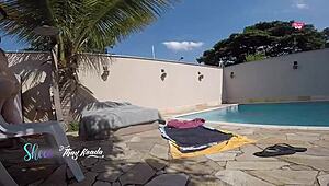 i begged the pharmacy guy to rub sunscreen on my tits