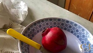 hot sunday afternoon in centro sp turns wild. deep anal action and eating pomegranate in this brazilian trailer.