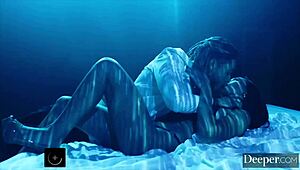 डीपर गॉर्जस सारा सबमिट्स टू डॉम विथ बिग कॉक