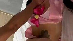 Heaven's eyes gives blowjob and gets fucked