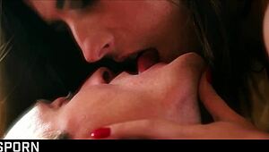 Romantic Sex For Hot Couple With Big Natural Tits Milf In Lingerie