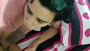 Exciting Latina Teen 18+ Carahoneyy Swallows Cum Three Times