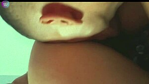 Does the young guy make her cum in two minutes?