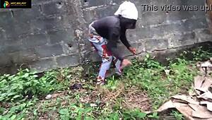 Two Farmers Enjoy Homemade Fucking in the Bush