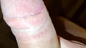 huge cock shoots massive cum in amateur jerk session