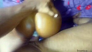 Yummy and creamy gaping ass taking bbc 😍