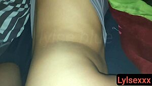 My friend wakes up feeling my hard shaft next to her