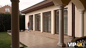 VIP4K! Old Man Scores Unplanned Sex with Hot Teen Stranger at Home!