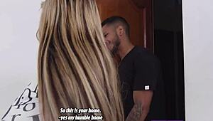 मेरे हसबैंड ने मुझे ट्रिक किया और अब यह मिल्फ मुझे अपनी बड़ी टिट्स से सेड्यूस कर रही है...