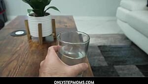 Onlystepmoms - Stepson Nicky Rebel Enjoys a Steamy Session with Hot Stepmom Armani Dream