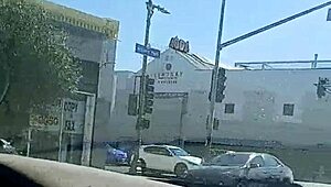 Tristina Millz XXX and Jonathan Pearl Cruise Hollywood for Outdoor Lesbian Fun. Their Boobs Steal the Show!